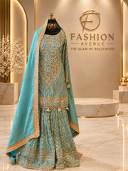 Timeless teal garara