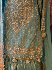 Timeless teal garara