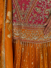 Gulabi sunset sharara