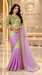 Lavender Luxe Saree