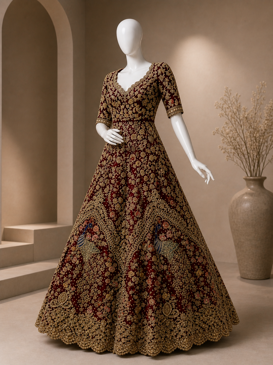 Bridal Lehenga Set 4