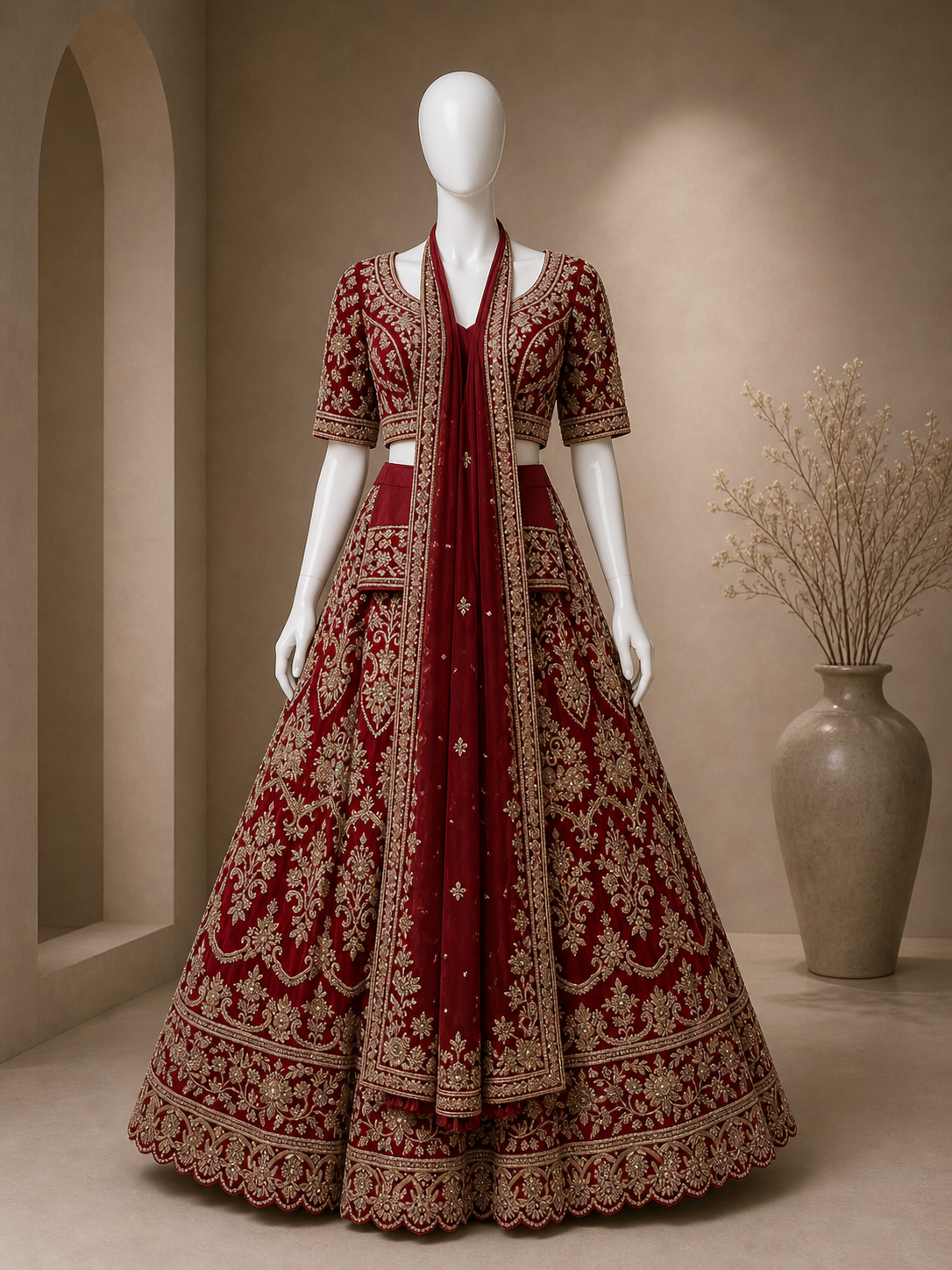 Bridal Lehenga Set 6