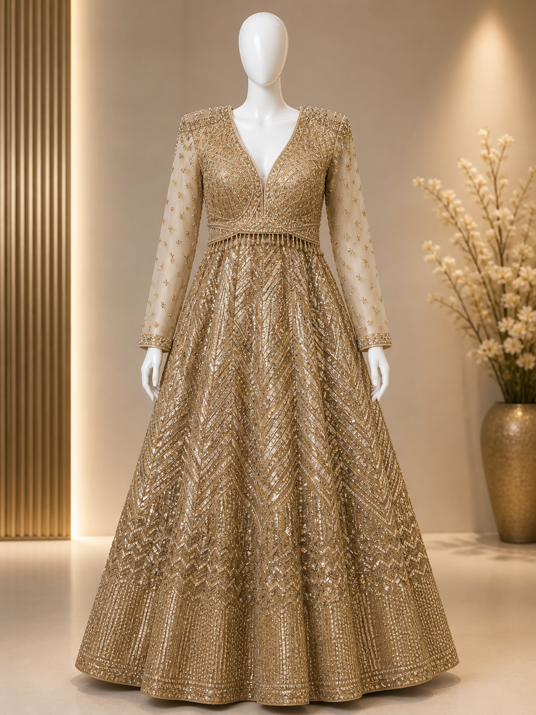 Ensemble Lehenga de mariée 8