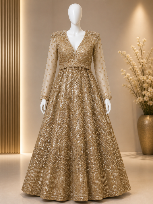Ensemble Lehenga de mariée 8
