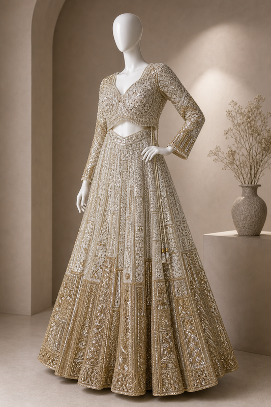 Ensemble Lehenga de mariée 5