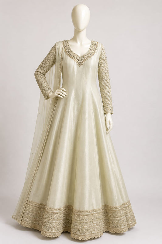 Ensemble Lehenga léger 7