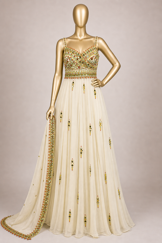 Ensemble Lehenga Léger 9