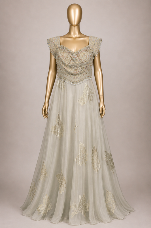 Ensemble Lehnga de fête 9