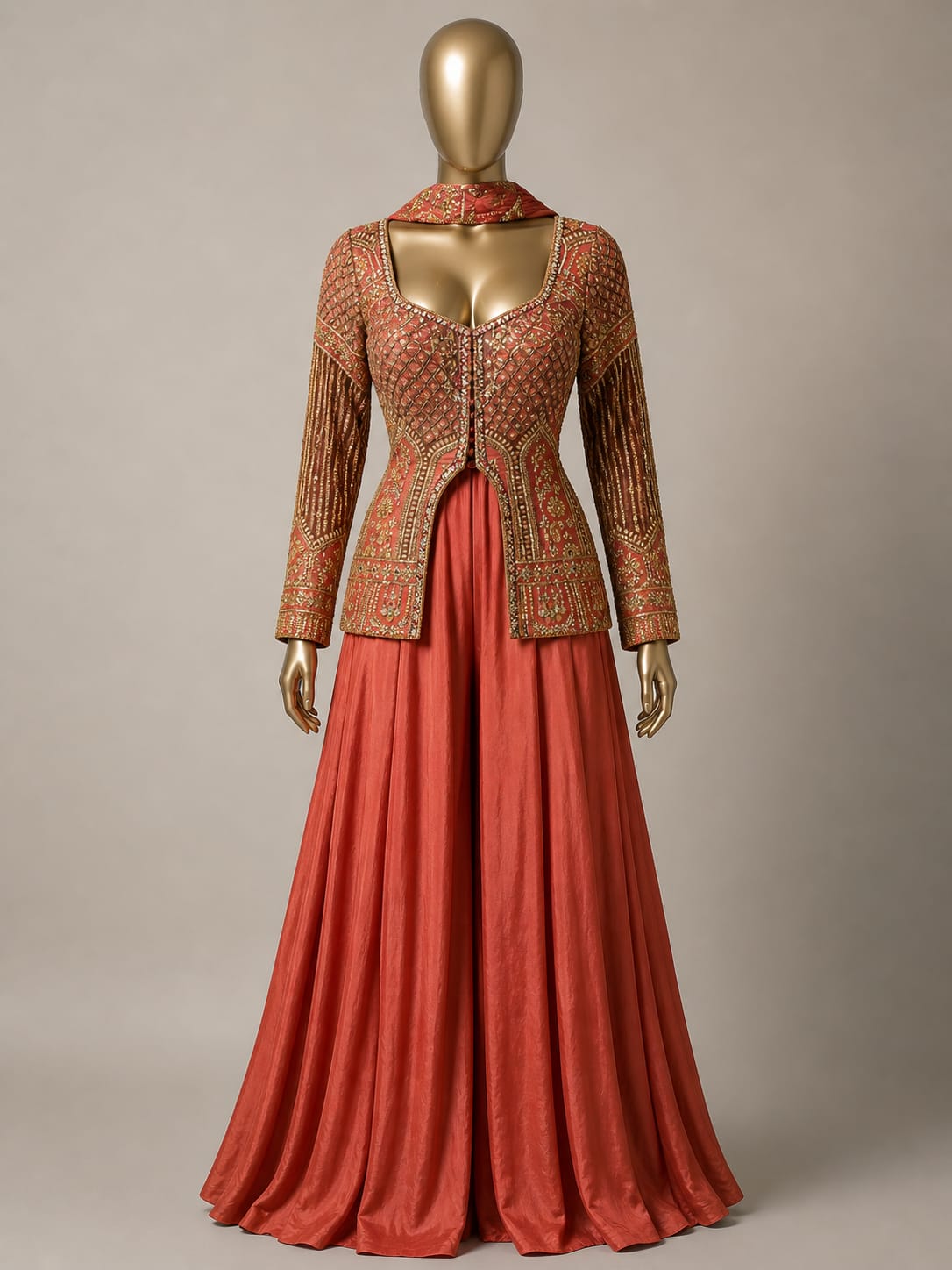 Multicolor Sharara Set 5